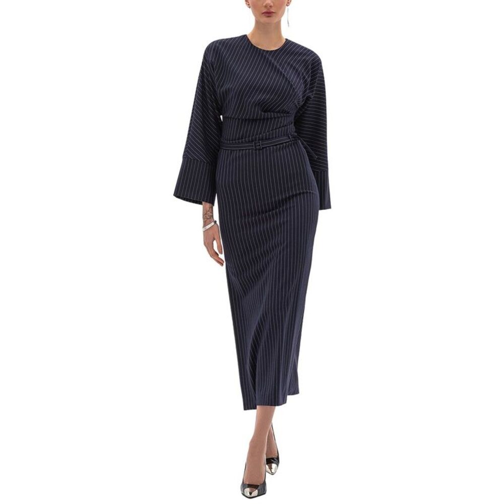 Bgl Womens Midi Dress, Blue